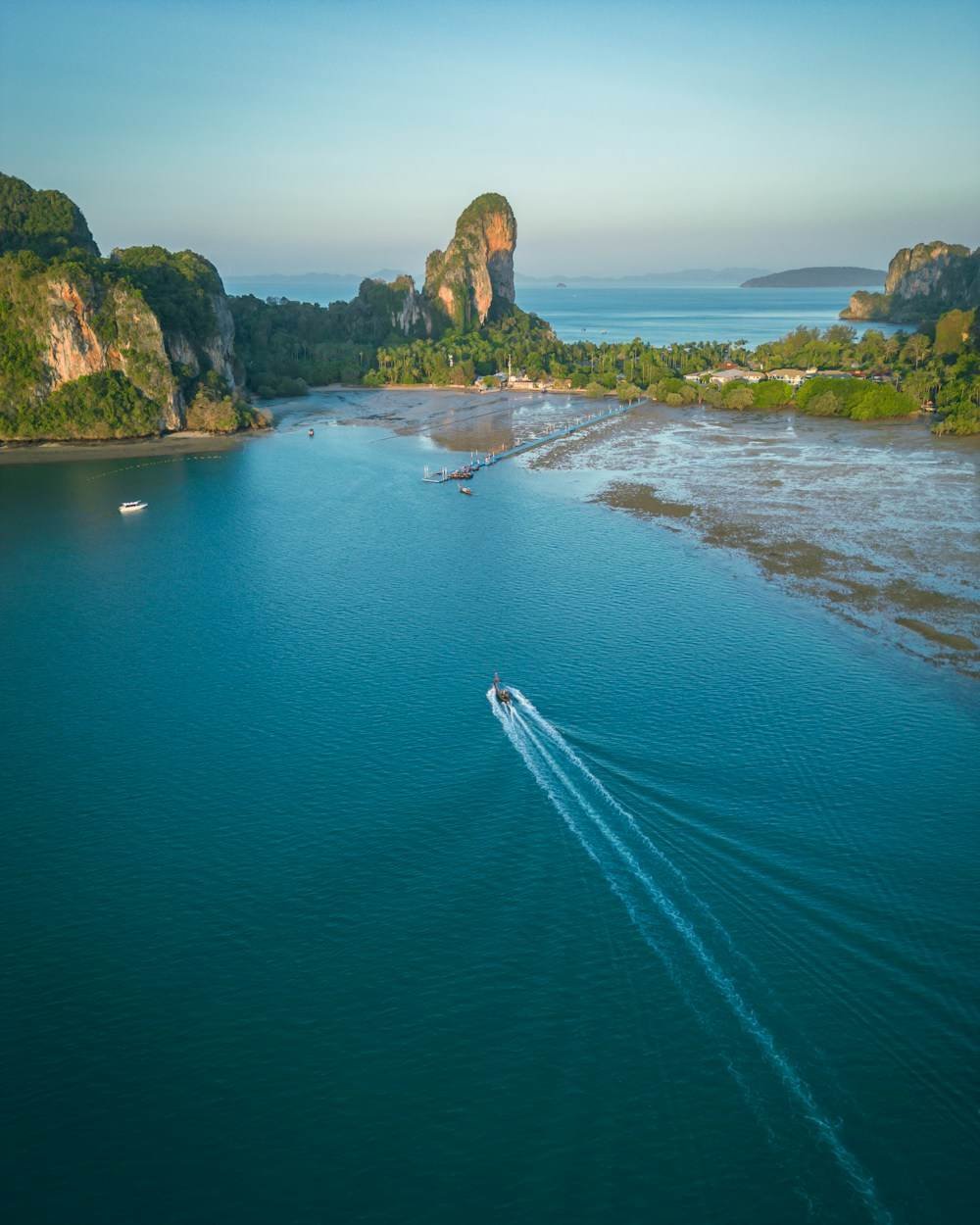 An over-water pavilion in Thailand